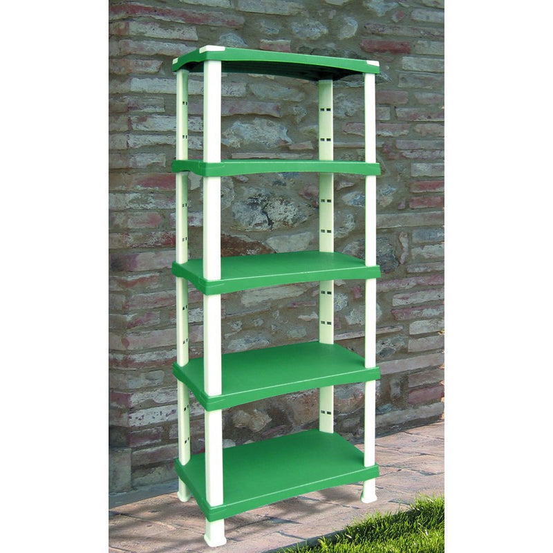 Load image into Gallery viewer, Bama futuro opbergsysteem 5 planken 80x40x174 cm groen
