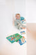Scratch magneetspel - farm fun - 25.5x38x2cm - met 20 uitdagingen en 2 niveaus - 4 jaar