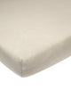 Meyco baby uni hoeslaken boxmatras - sand - 75x95cm