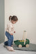 Trixie houten loopwagen - mr. crocodile - babywalker - kinder speelgoed - loopkar vanaf 1,5 jaar - voor jongens en meisjes - fsc