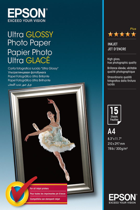 Epson c13s041927bh fotopapier ultra - a4 300g m