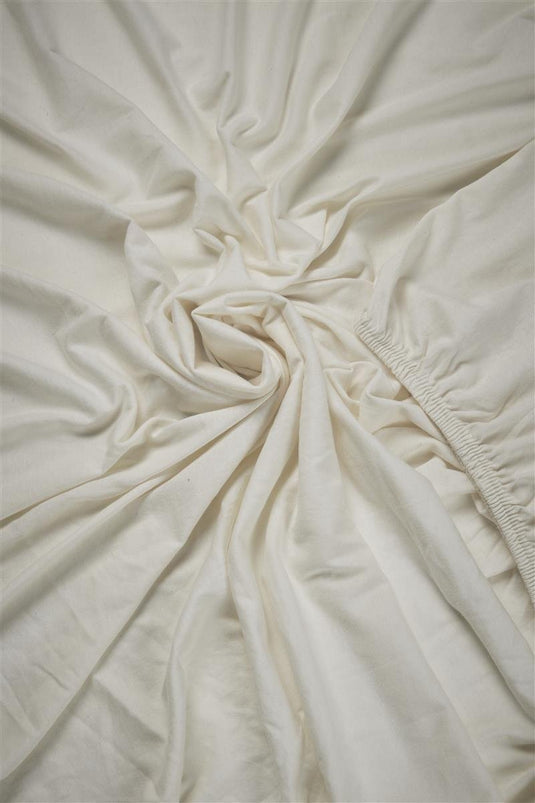 Beddinghouse - jersey - hoeslaken - 120x220 cm - off-white