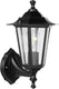 Eglo laterna 4 wandlamp - voor buiten - 1 lichts - zwart - helder