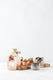 Point-virgule snijplank uit gerecycled teakhout 30x20x2cm 1 stuks