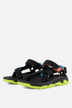 Teva t hurricane xlt jr unisex sandalen - zwart multi