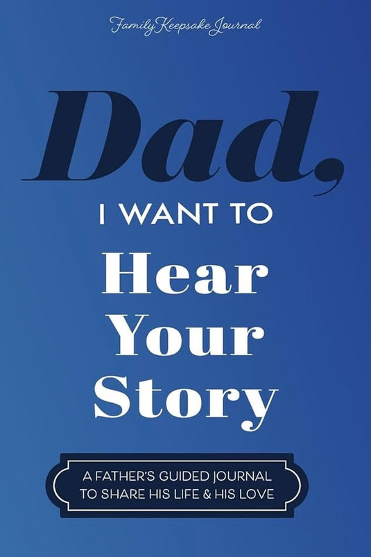 Your story books paperback - dad, i want to hear your story - invulboek