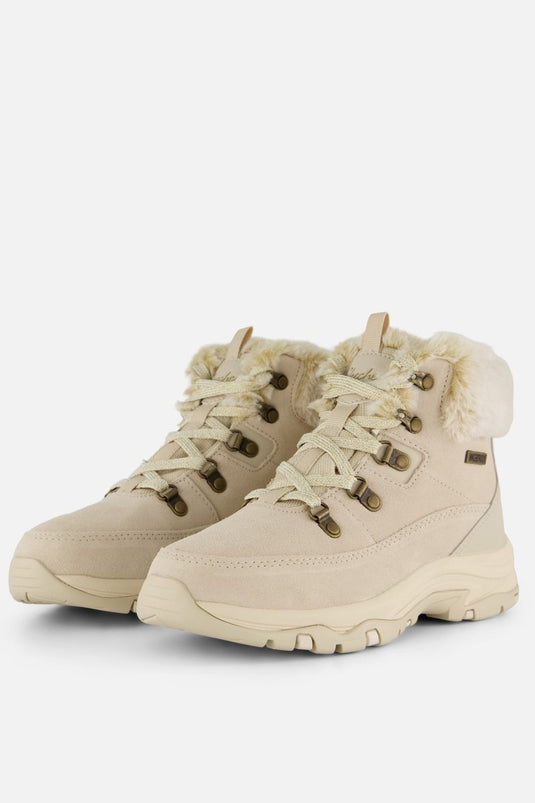 Skechers trego - snow worries dames laarzen - crème - maat 36