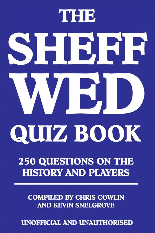 The sheff wed quiz book