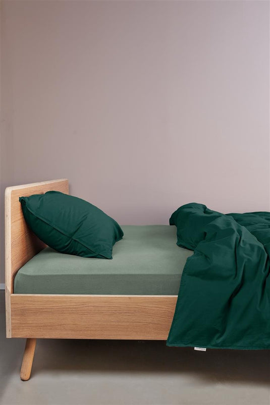 Beddinghouse jersey - topper hoeslaken - 90x200 220 - groen