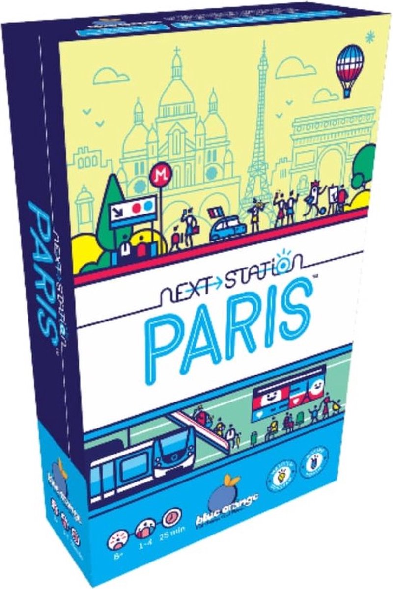 ギャラリービューアに画像をロードする, Geronimo games blue orange gezelschapsspel next station paris
