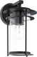 Eglo valdeo - buitenverlichting - ip44 - wandlamp - 1 lichts - zwart - helder