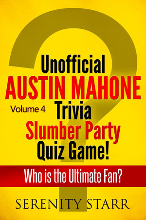 Ty unofficial austin mahone trivia slumber par quiz game volume 4