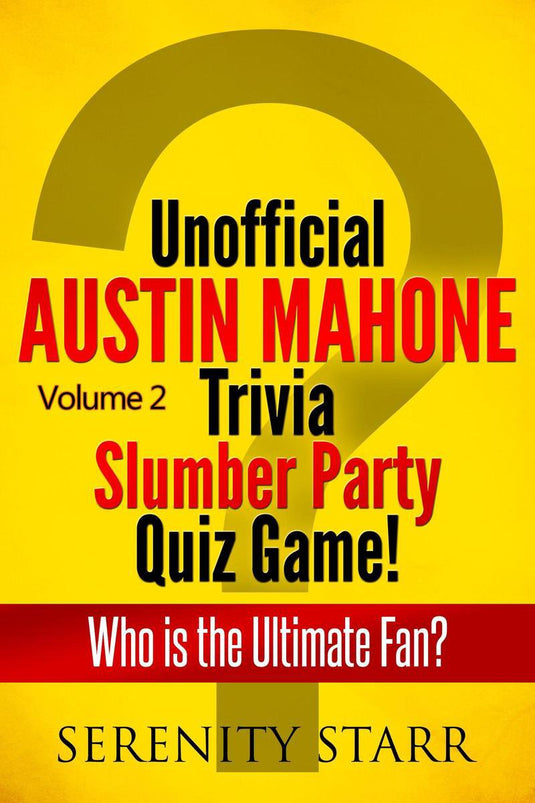 Ty unofficial austin mahone trivia slumber par quiz game volume 2