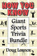 Now you know - giant sports trivia bundle