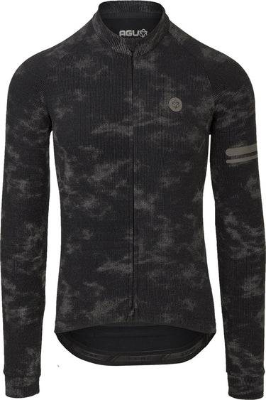 Agu reflective fietsshirt lange mouwen essential heren - reflection - maat m