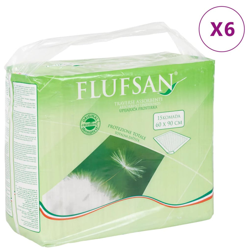 Load image into Gallery viewer, VidaXL Flufsan Incontinentie onderleggers 90 st 60x90 cm
