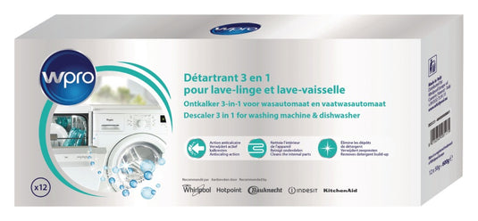 Wpro 484000008801 ontkalker vaatwasser wasmachine 600 g