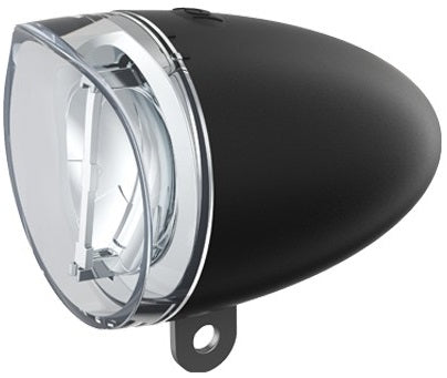 Spanninga koplamp Trendo Xb batterij 15 lux zwart