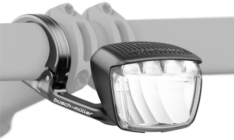 Load image into Gallery viewer, Busch + müller koplamp busch müller briq-s e voor e-bike - 5-42 v - 60 lux
