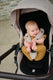 Dooky buggy - seat liner - inlegkussen - zwart - wasbaar en snel droog - voor buggy èn autostoel