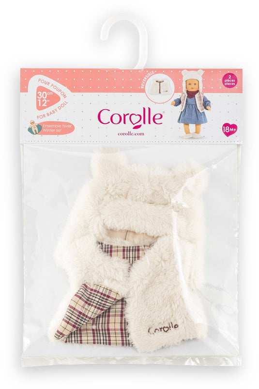 Corolle poppen winterset kostuum kleine ontdekker 30cm - poppenkleding.