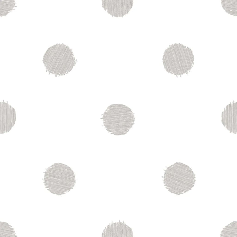 Load image into Gallery viewer, Noordwand behang urban friends coffee dots wit en grijs
