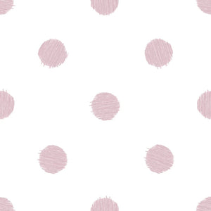 Noordwand behang urban friends coffee dots wit en roze