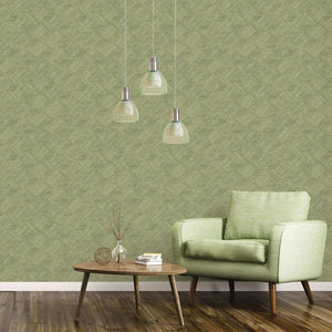 Noordwand behang evergreen wicker natural groen