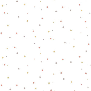 Noordwand behang mondo baby little stars roze en wit