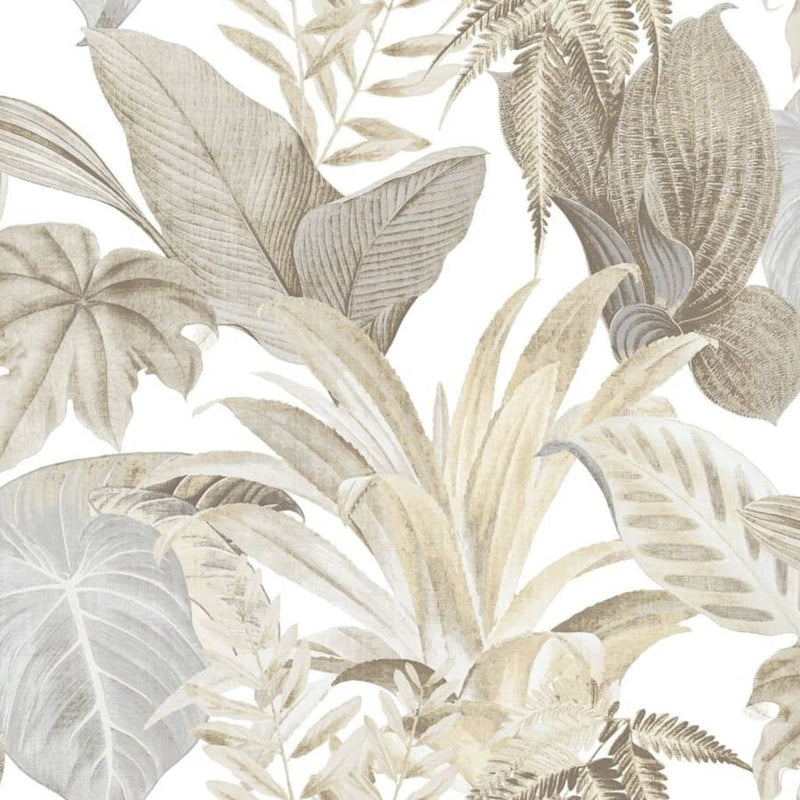 Load image into Gallery viewer, Noordwand Noordwand Behang Topchic Leaves beige
