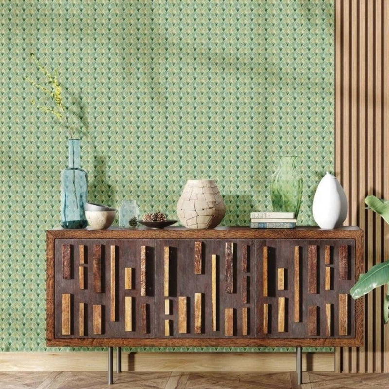 Load image into Gallery viewer, Noordwand Noordwand Behang Topchic Fans groen
