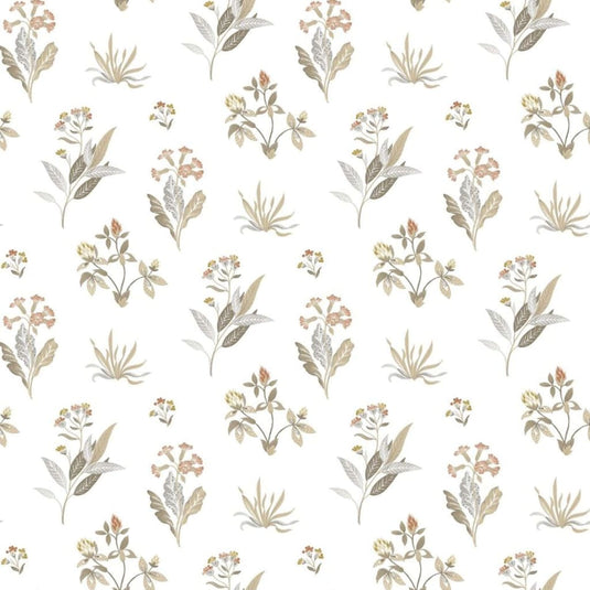 Noordwand noordwand behang blooming garden 6 flowers and plants wit en grijs