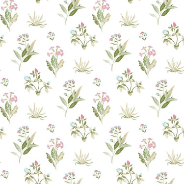 Noordwand behang blooming garden 6 flowers and plants wit en groen