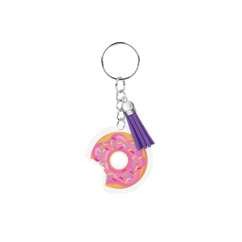 ギャラリービューアに画像をロードする, Paperdreams sleutelhanger- donut acryl 6,5x13,5cm
