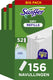 Swiffer vloerwisdoekjes - vloerreiniger droge doekjes - 3 x 52 = 156 navullingen