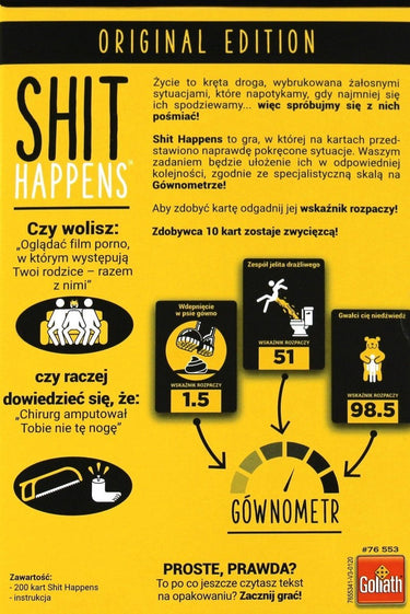 Goliath shit happens - poolse uitvoering