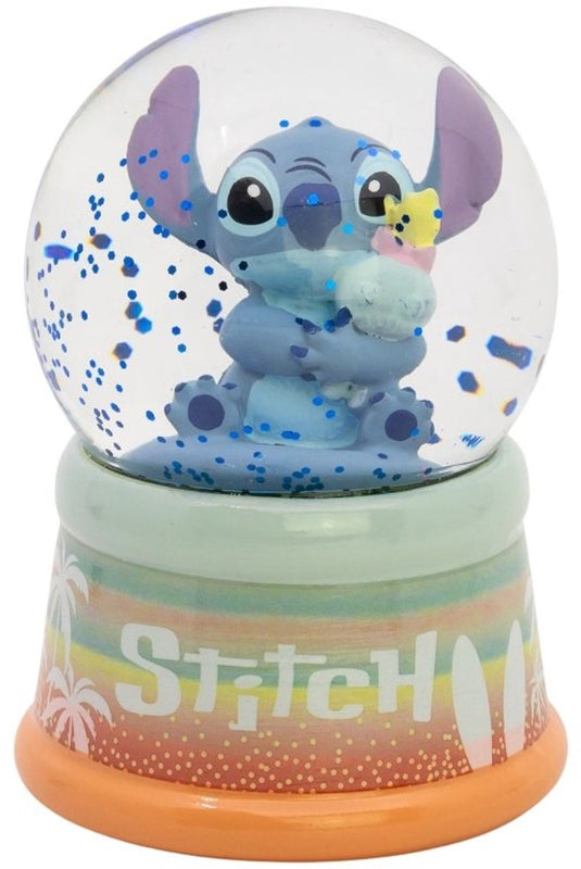 Stor disney stitch glazen sneeuwbol geschenkdoos