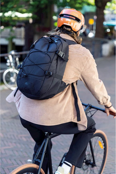 Abus fietshelm hud-y goldfish orange s - 51-55 cm - oranje - geschikt voor gebruik op elektrische fietsen - stadsfietsen - 280 g