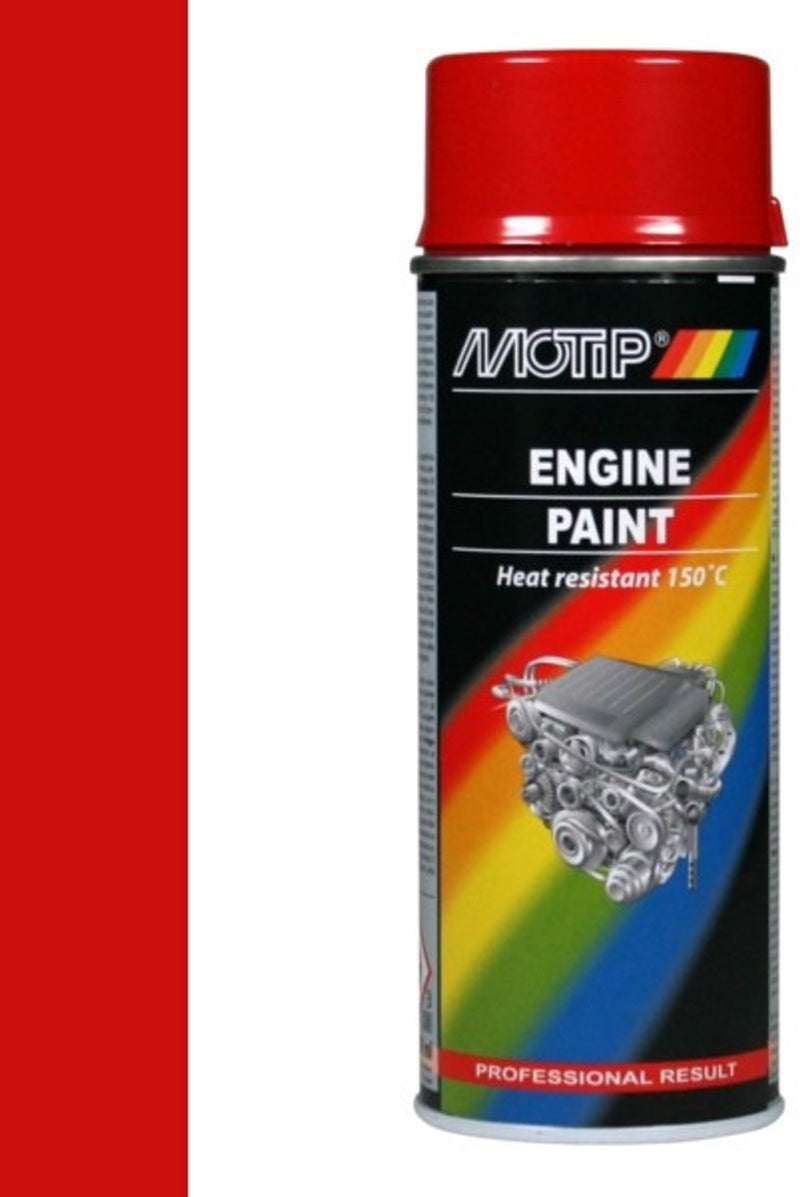 Afbeelding laden in galerijviewer, Motip engine paint rood spuitbus 400ml
