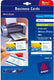 Avery quick clean™ visitekaartje 85 x 54 mm, 220 g m², dubbelzijdig, c32016, laser (pak 250 stuks)