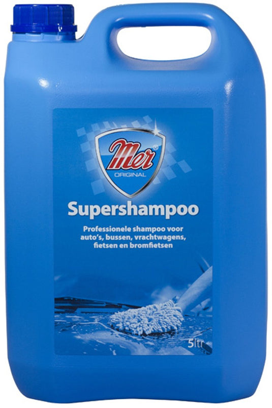 Mer auto shampoo - superglans - 5 liter