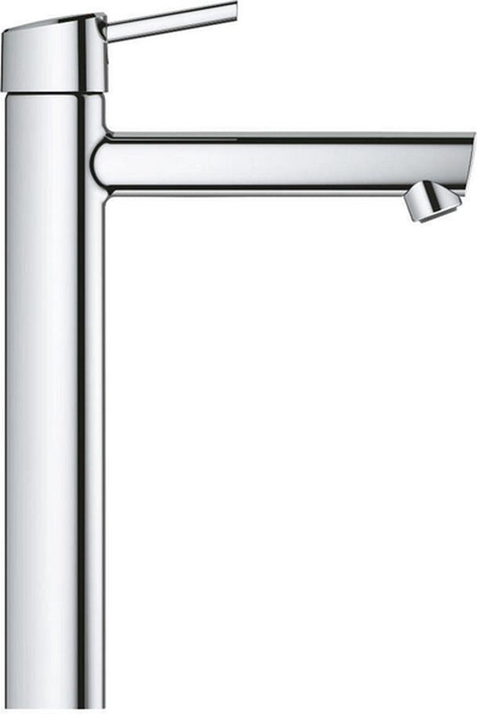 Grohe concetto waterbesparende wastafelkraan xl-size m. gladde body chroom