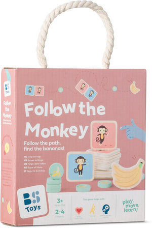 Bs toys – volg de aap – actief leer- en kaartspel – vanaf 3 jaar