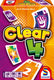 Schmidt ® - clear 4 - snel kaartspel - actiespel met push en joker kaarten - vanaf 8 jaar - 2-4 spelers