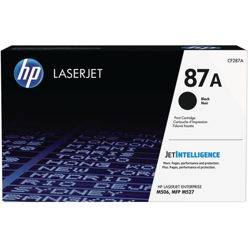Tonercartridge hp 87a zwart