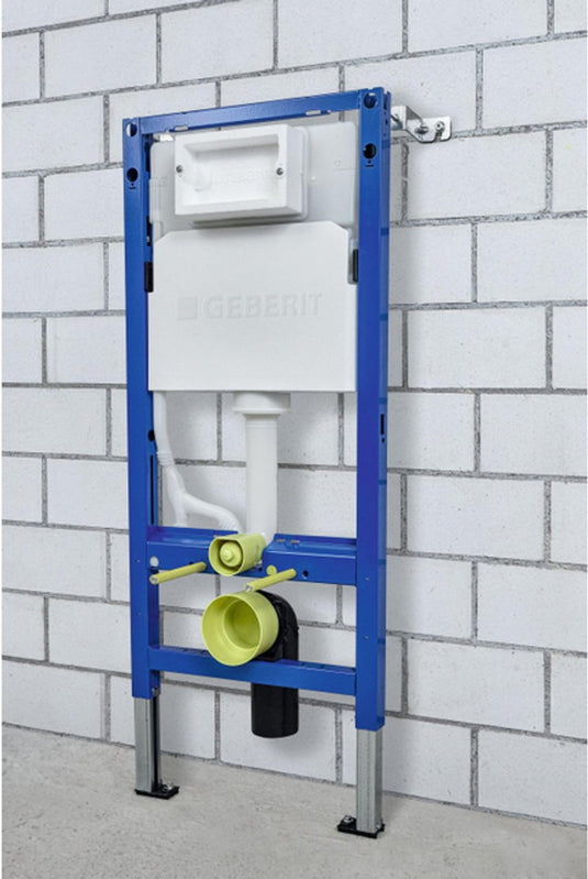 Geberit duofixbasic up100 delta inbouwreservoir voor wand wc - 112cm - 12cm - wandankers