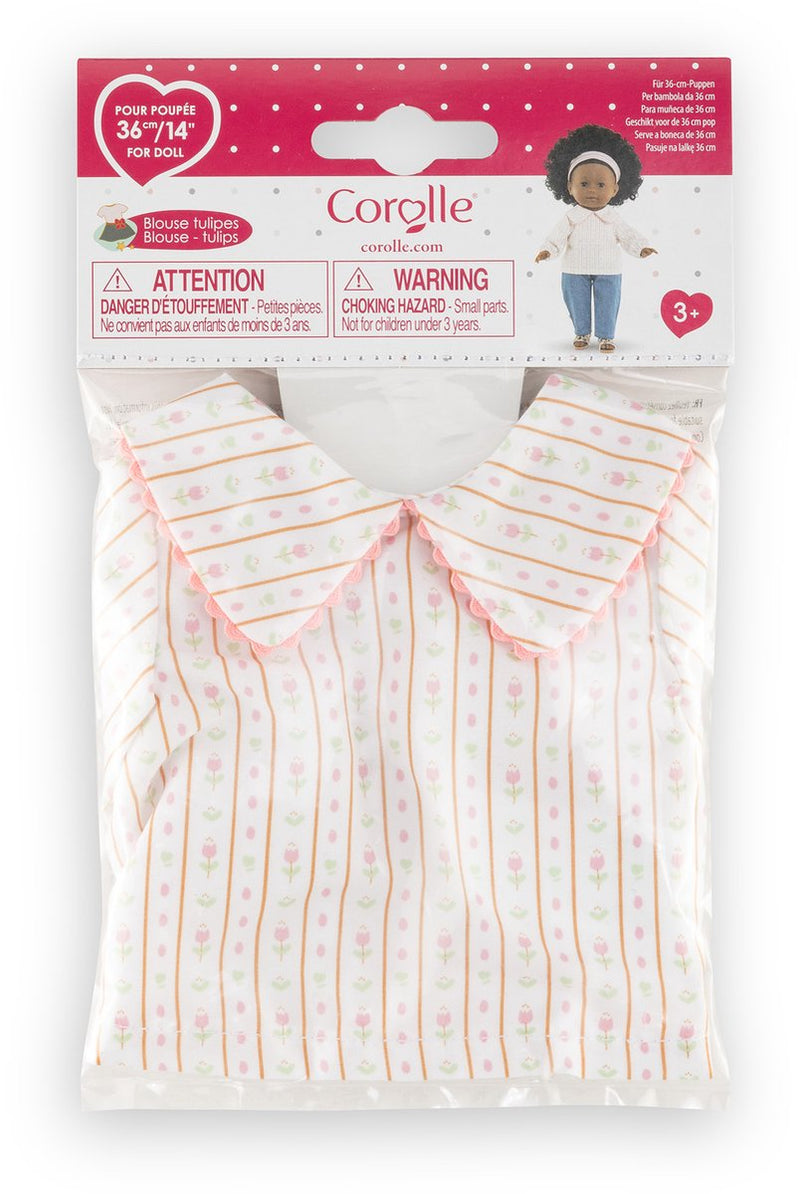 Afbeelding laden in galerijviewer, Corolle ma poppenblouse tulpen - 36cm
