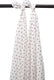 Meyco baby sweet heart swaddle - 2-pack - hydrofiel - red - 120x120cm