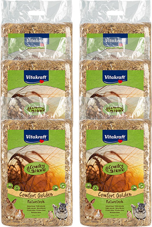 Vitakraft comfort golden stro - 6x1 kg
