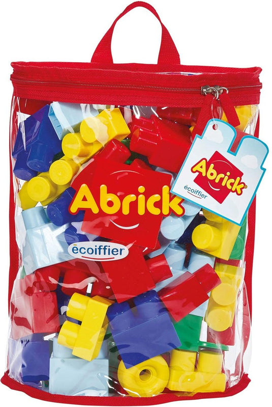 Abrick écoiffier maxi : tas met 50 bouwstenen